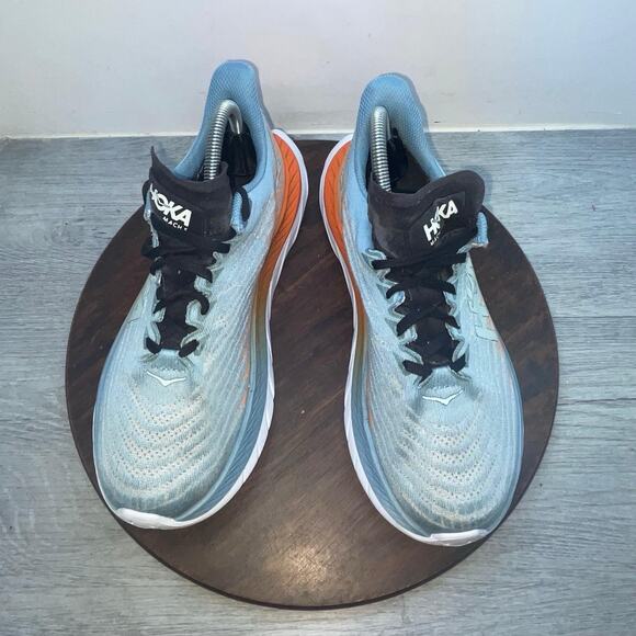 Hoka One One Mach 5 Blue Orange Running Shoes Sneakers 1127893 MSPBL Men’s 8 D main image 9